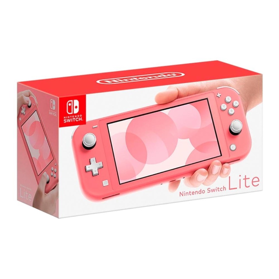 thumbnail image 1 of Nintendo Switch Lite, Color Rosa Coral, 1 of 5