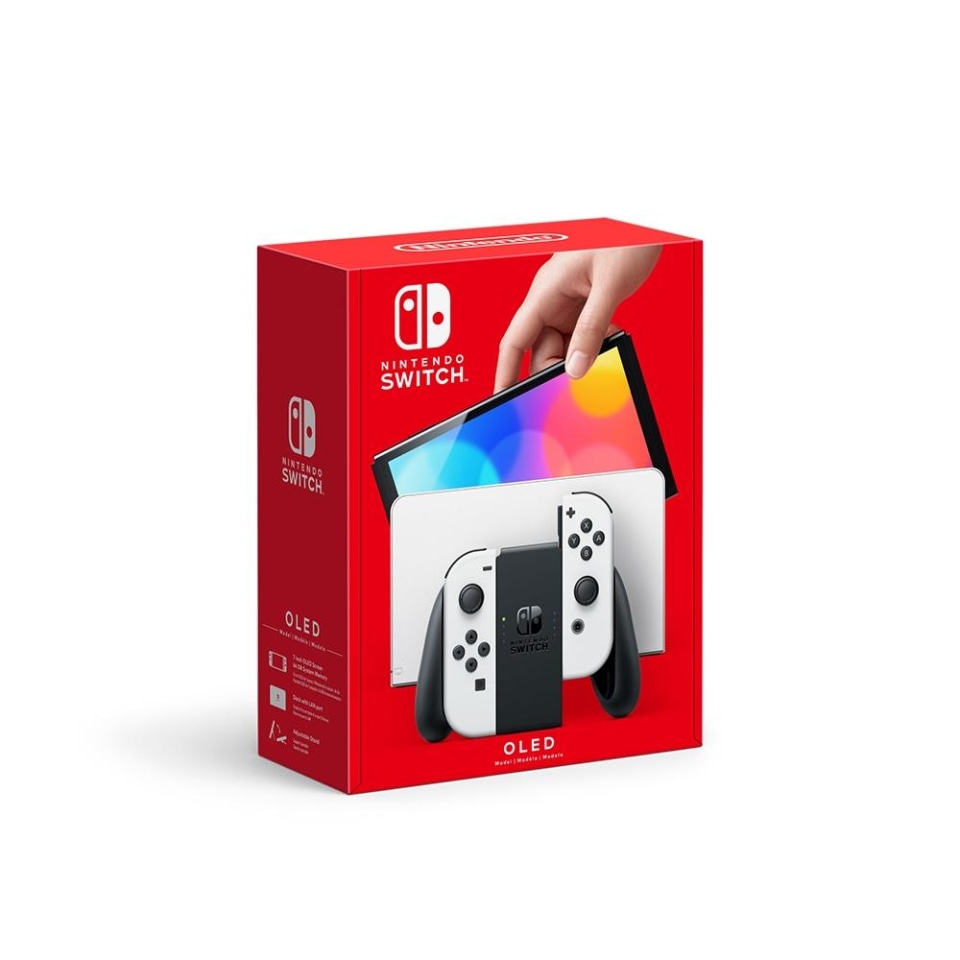 Consola Nintendo Switch Modelo OLED Blanco