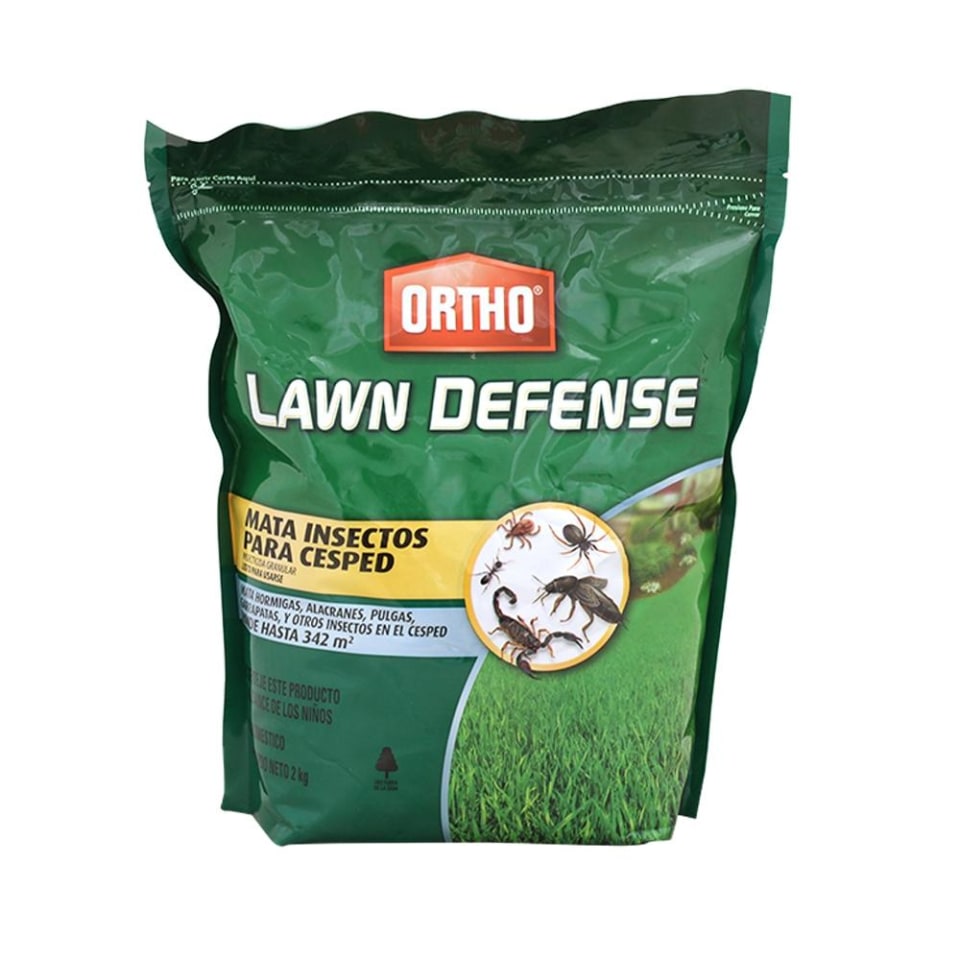 Insecticida Ortho Lawn Defense Para césped 2 kg