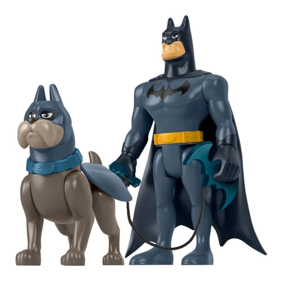 Juguete para bebés Fisher Price DC League of Super Pets Ace & Batman |  Walmart