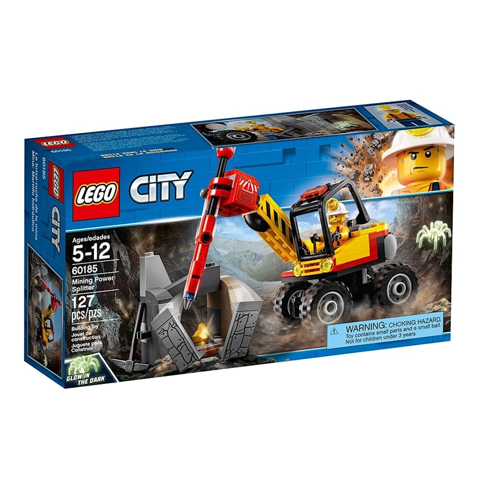 Motocicleta LEGO City Mining Mina: Martillo Hidráulico 127 Piezas