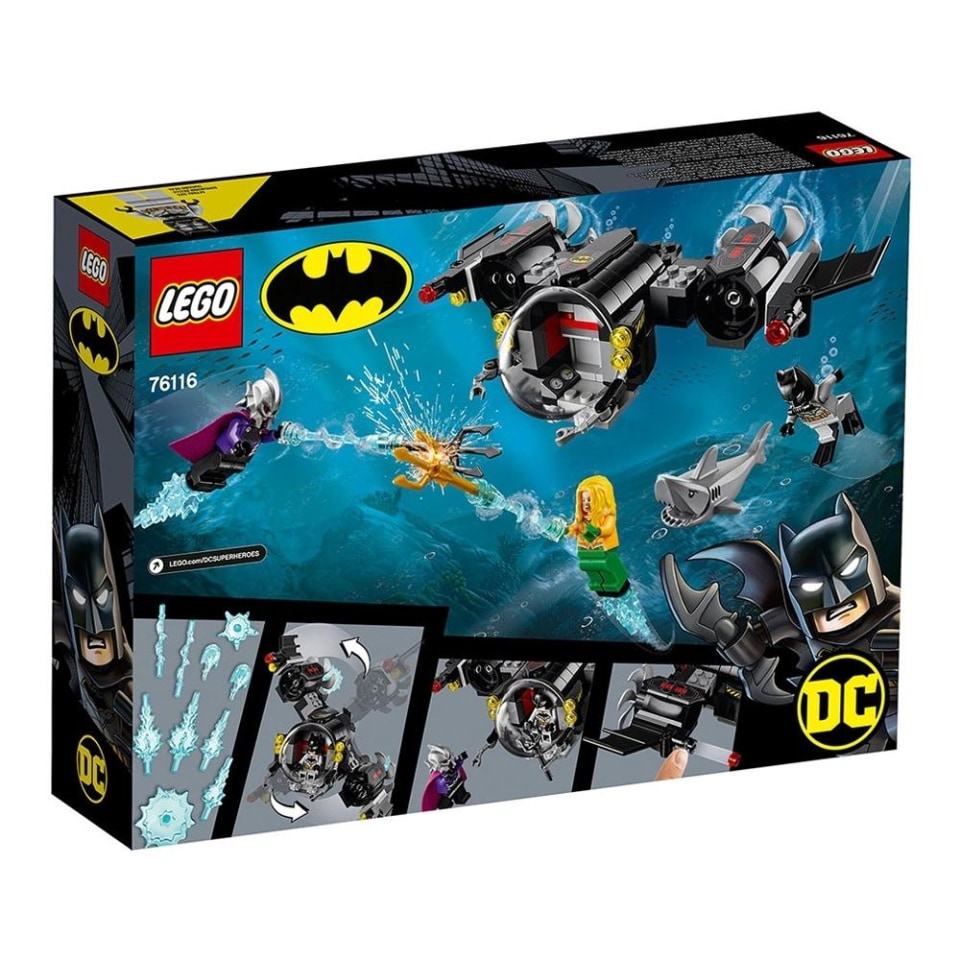 Set LEGO DC Comics Batisubmarino de Batman 76116 | Walmart