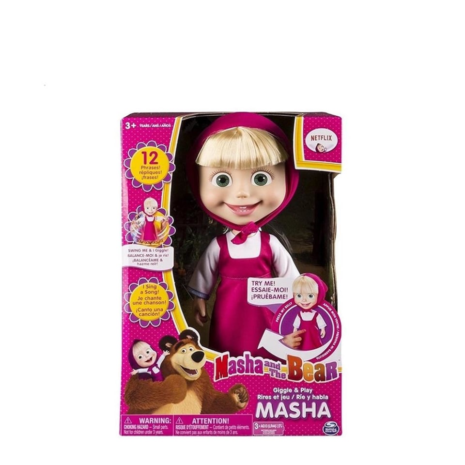 Muñeca Masha Interactiva Masha Y El Oso Walmart 