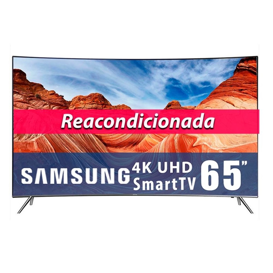 TV Samsung 65 Pulgadas Curva 4K Ultra HD Smart TV LED UN65KS850D Reacondicionada