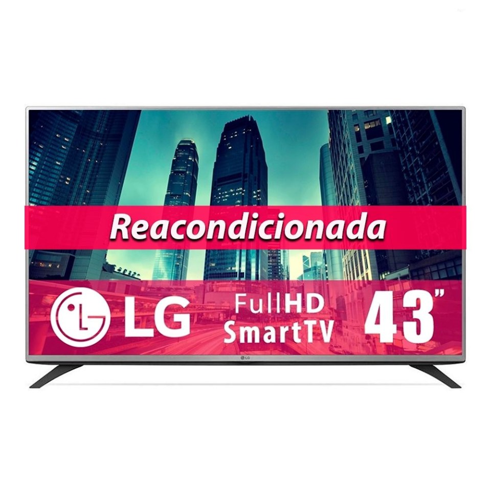 thumbnail image 1 of TV LG 43 Pulgadas 1080p Full HD Smart TV LED 43LF5900 Reacondicionada, 1 of 4