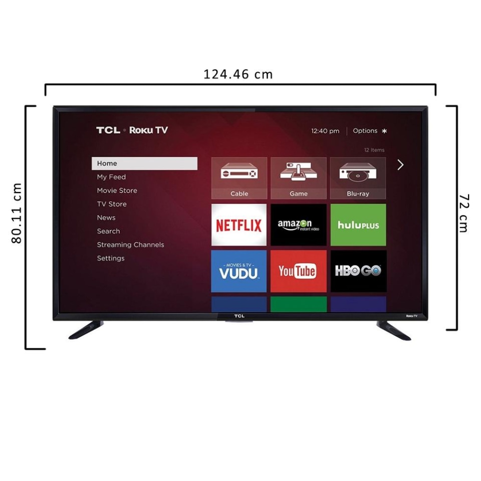 thumbnail image 4 of TV TCL 55 Pulgadas 1080p Full HD Smart TV LED 55FS3750 Reacondicionada, 4 of 4