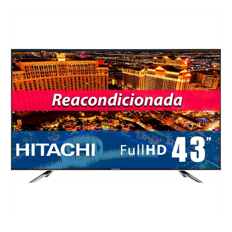 thumbnail image 1 of TV Hitachi 43 Pulgadas 1080p Full HD LED LE43A6R9 Reacondicionada, 1 of 4