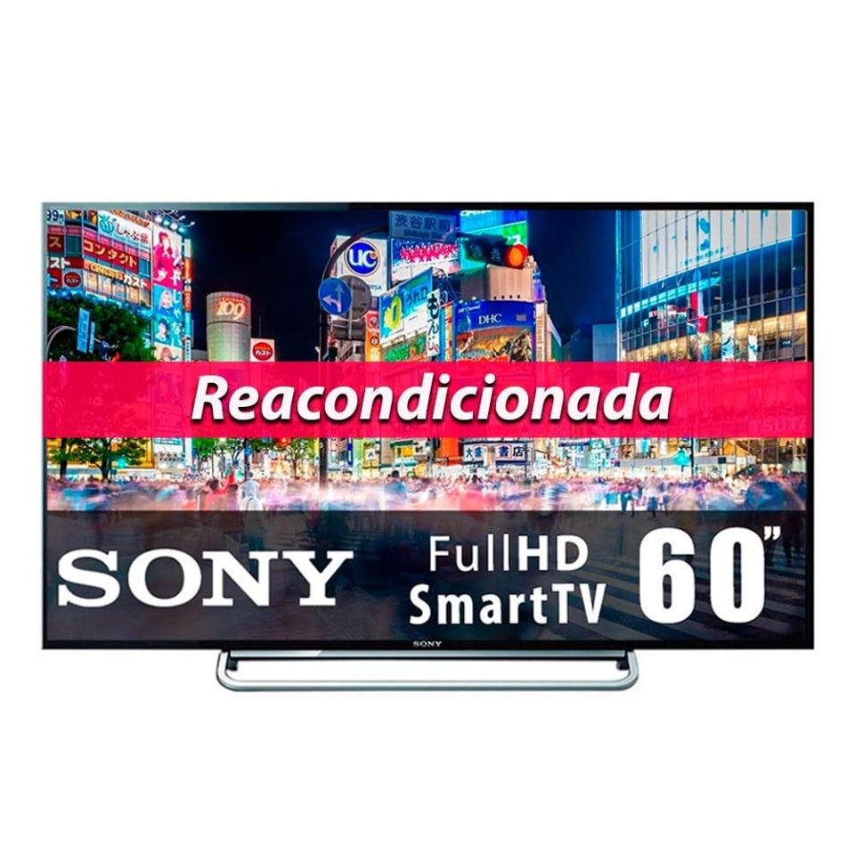 TV Sony 60 Pulgadas 1080p Full HD Smart TV LED KDL-60W610B Reacondicionada