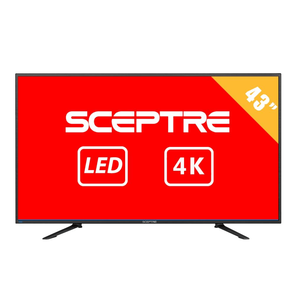 TV Sceptre 43 Pulgadas 4K Ultra HD LED U435CV-UMC8 Reacondicionada