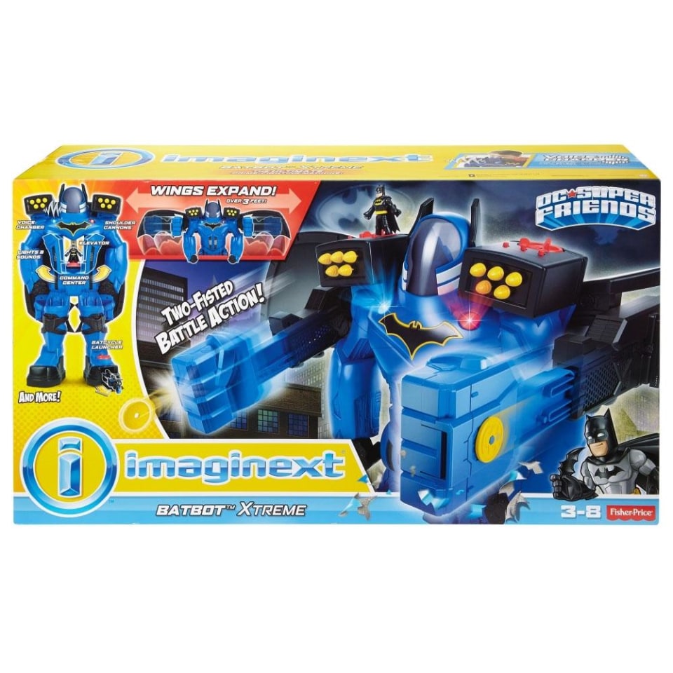 Set de Juego Fisher Price Imaginext Batbot | Walmart