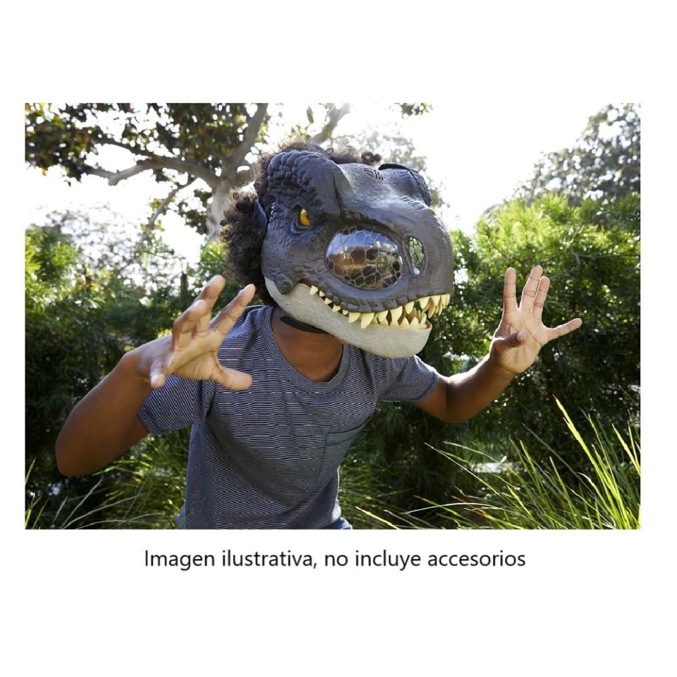 Juguete MATTEL Jurassic World Máscara Muerde y Ruge de T-Rex | Walmart Juguete MATTEL Jurassic World Máscara Muerde y Ruge de T-Rex | Walmart