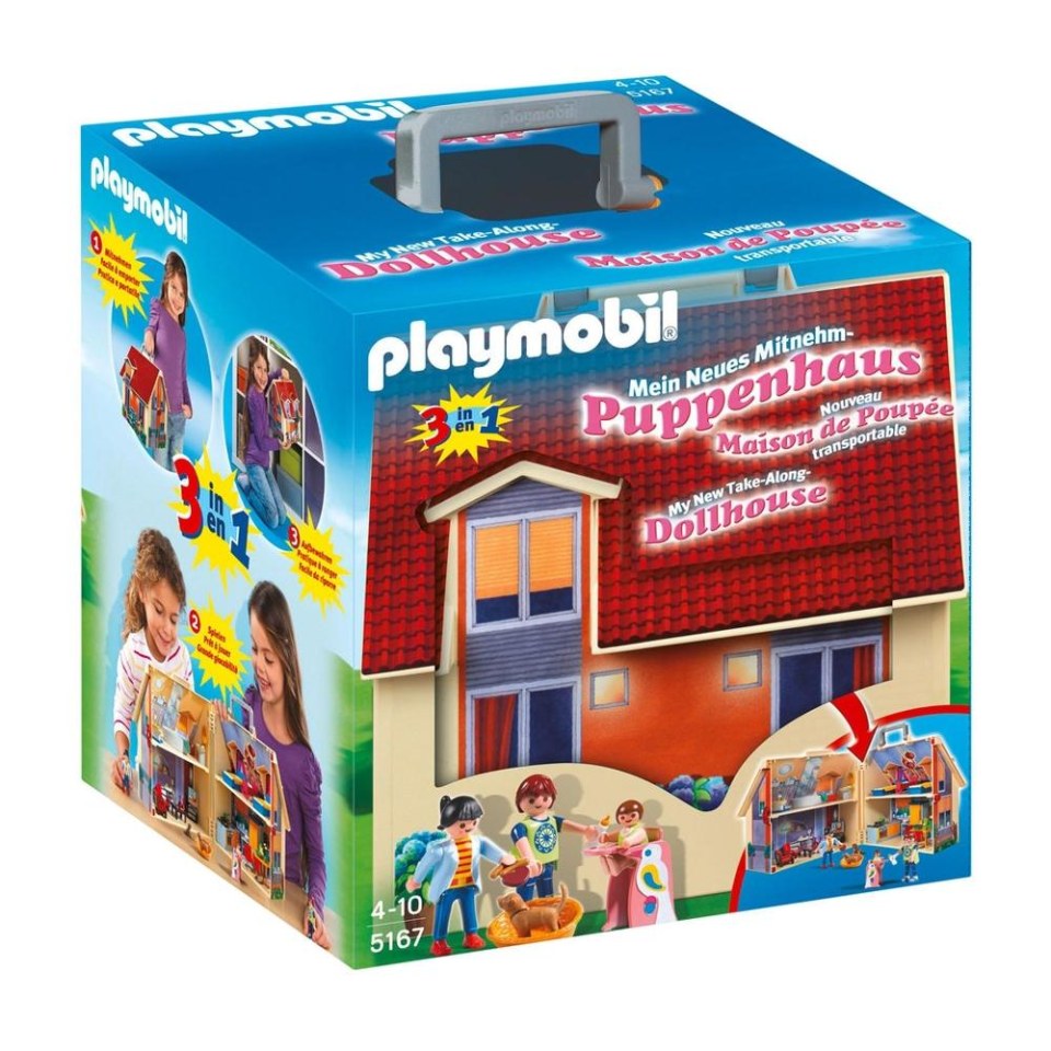 Casa de Muñecas Playmobil Maletín 1 pza | Walmart