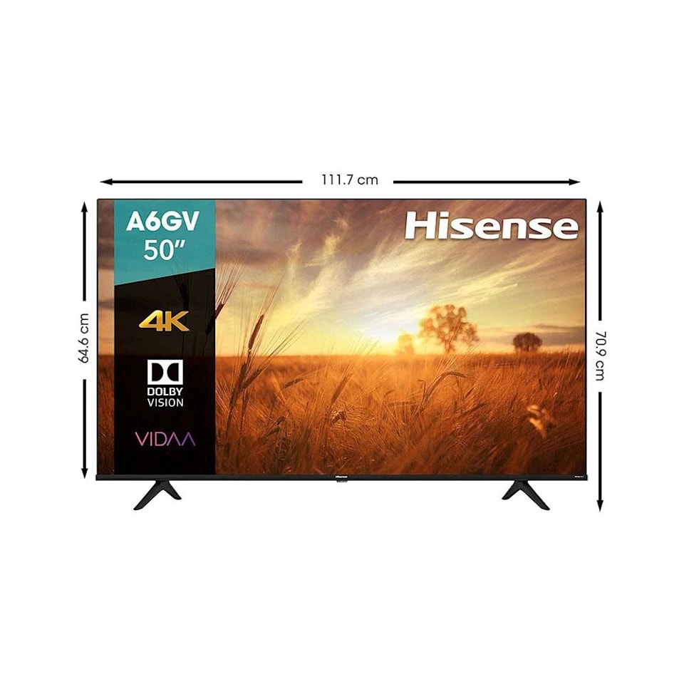 thumbnail image 2 of TV Hisense 50 Pulgadas 4K Ultra HD Smart TV LED 50A6GV, 2 of 4