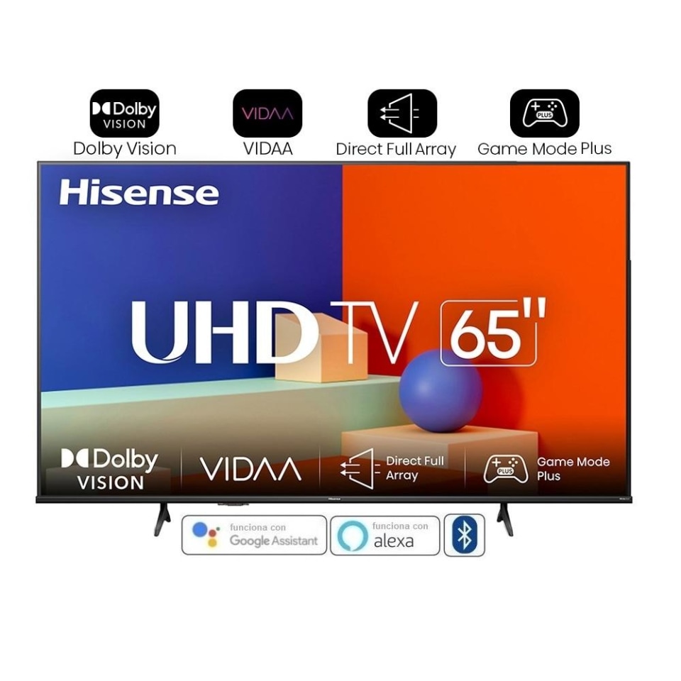 thumbnail image 4 of Hisense TV de 65 pulgadas con 4K Ultra HD, Smart TV con tecnología LED modelo 65A6KV, 4 of 4