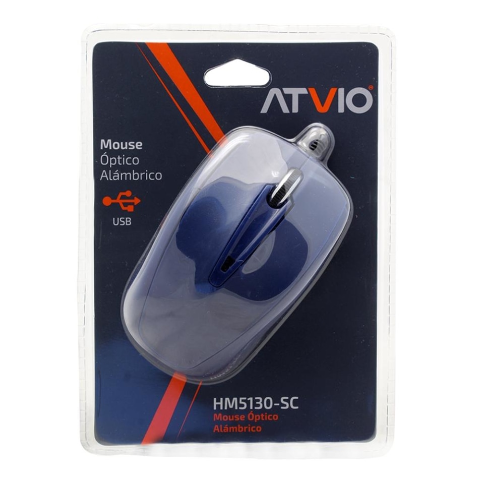 Mouse Óptico Atvio Alámbrico de USB