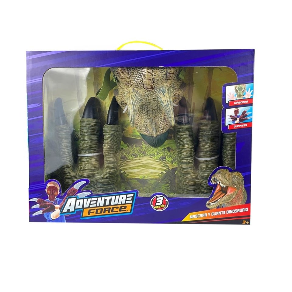Set Dinosaurio Adventure Force Garras con Máscara V1 | Walmart Set Dinosaurio Adventure Force Garras con Máscara V1 | Walmart