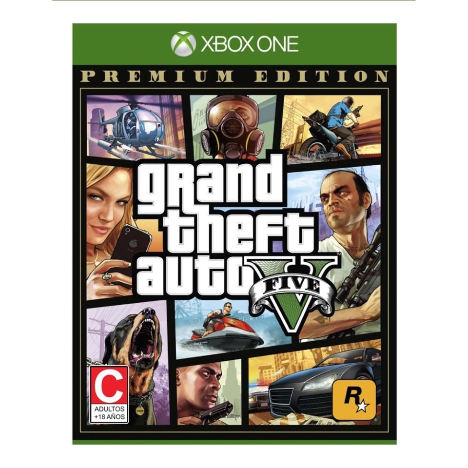 thumbnail image 1 of Grand Theft Auto V - Premium Edition Xbox One Físico, 1 of 4