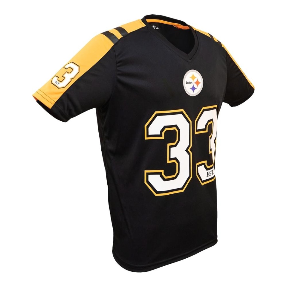 Playera NFL Talla M de Manga Corta Pittsburg Steelers Negro para Hombre |  Walmart