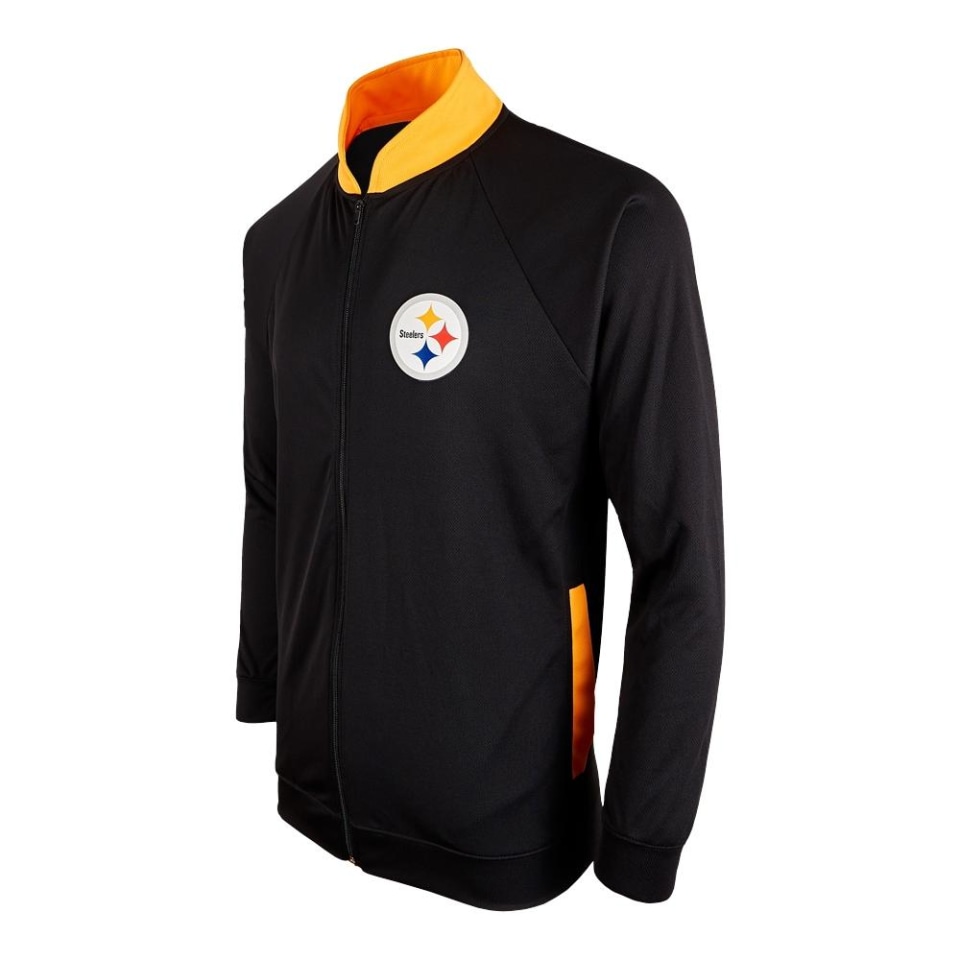 Chamarra NFL Talla EG Deportiva Pittsburgh Steelers Negro | Walmart