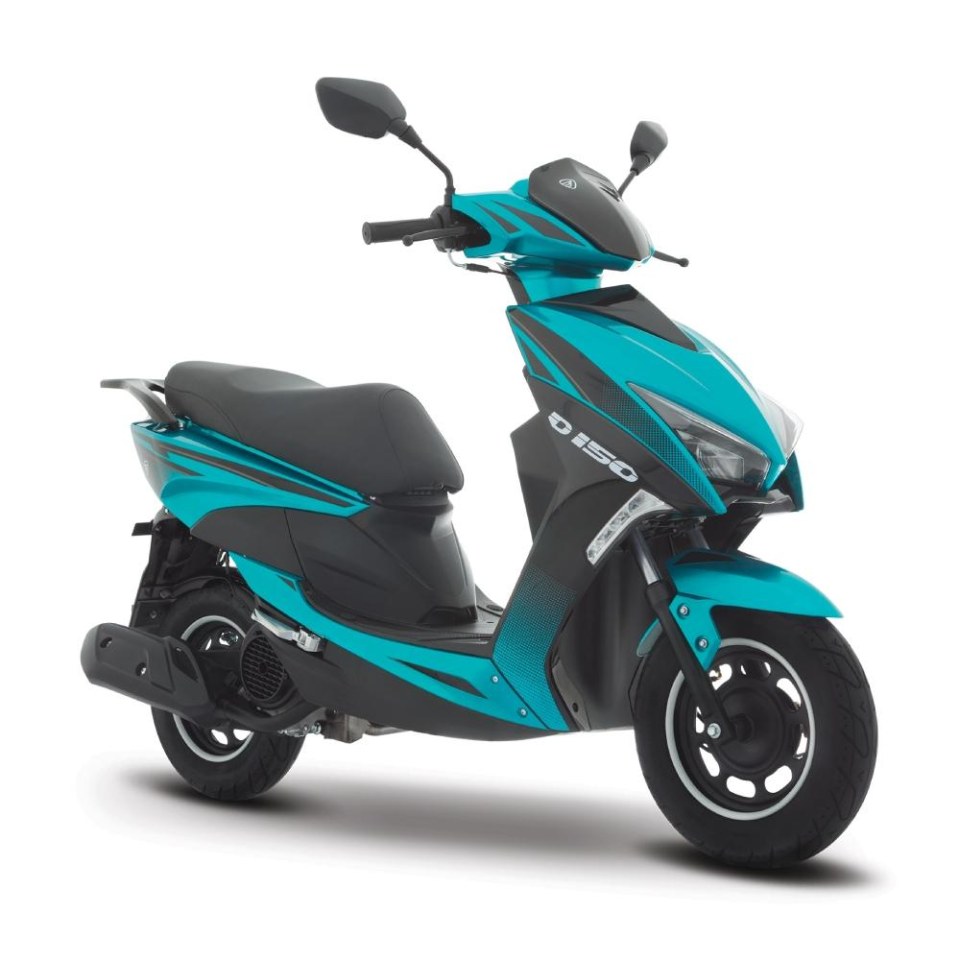 Motocicleta Italika D150 Azul Negro 150 cc