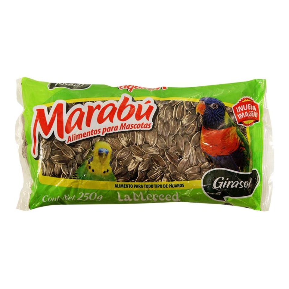 Alimento para Ave La Merced Marabú Semillas de Girasol 250 g | Walmart