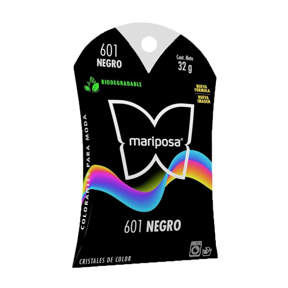 Colorante para telas Mariposa 602 negro mezclilla 32 g | Walmart