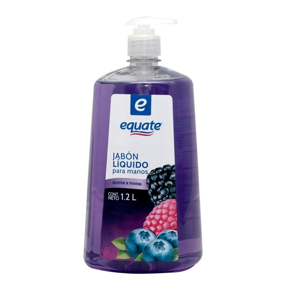 Jabón Líquido Equate Para Manos Aroma A Mora 12 L Walmart 4810