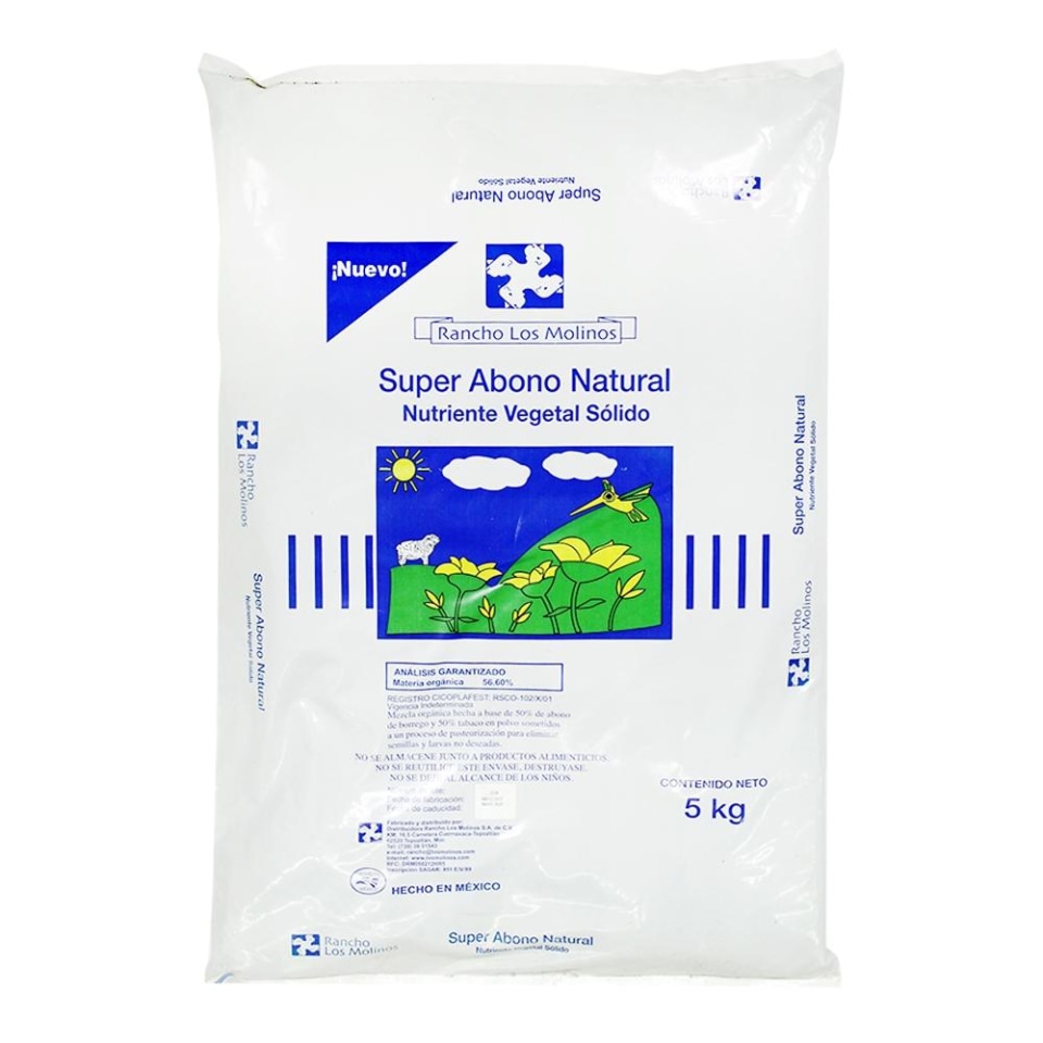 Super Abono Natural Vita Organic 5 Kg