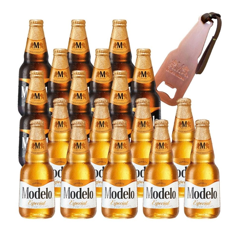 Cerveza Modelo Especial 12 Latas de 355ml c/u + Premium Grill | Walmart en  línea