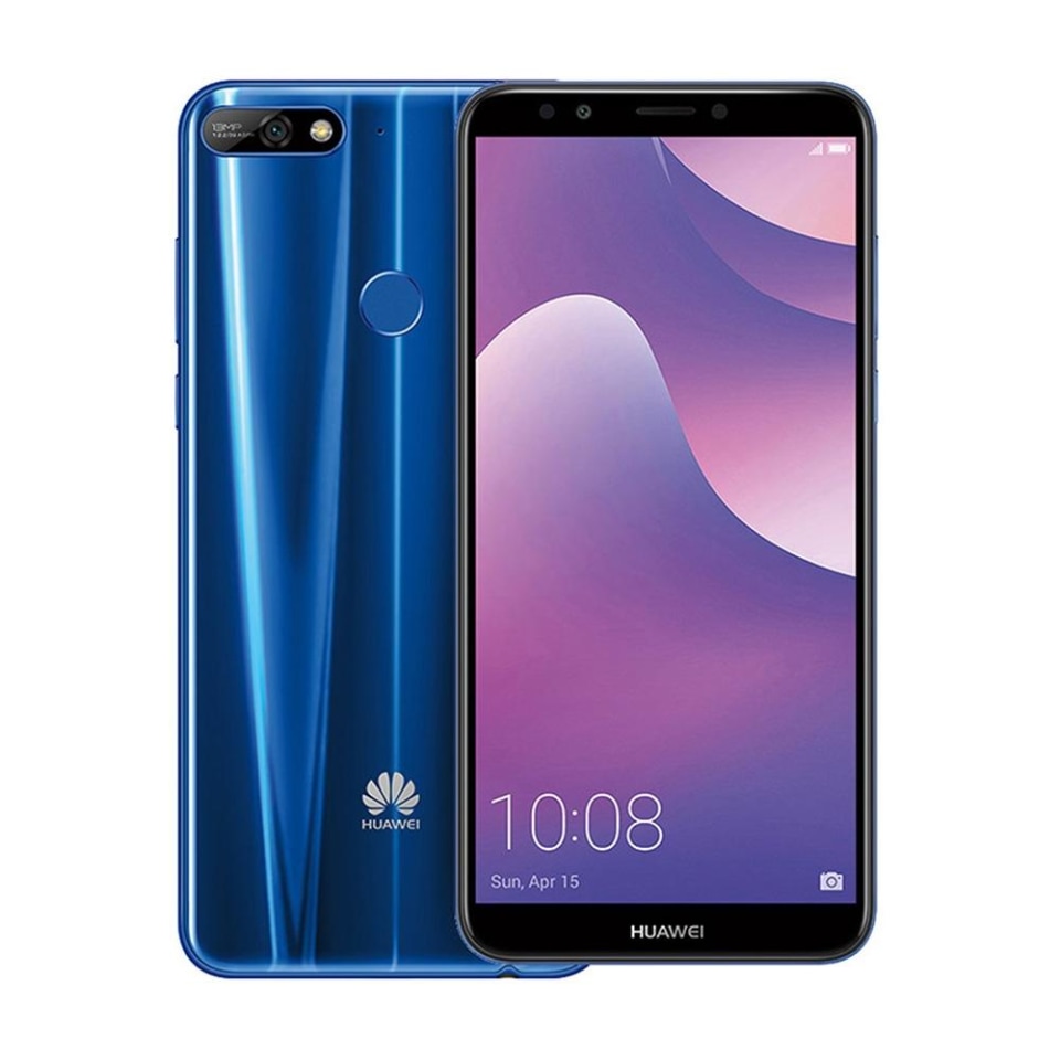 Smartphone Huawei Y7 2018 16 GB Azul Telcel | Walmart