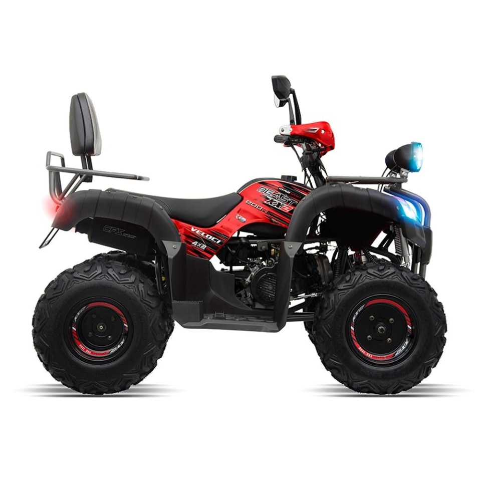 Cuatrimoto Veloci Beast Hyper Sport 200cc Roja 2025 Walmart en línea