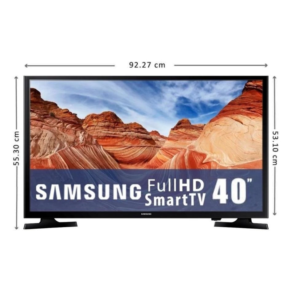 TV Samsung 40 Pulgadas Full HD Smart TV LED UN40N5200AFXZX - imagen 3 de 5