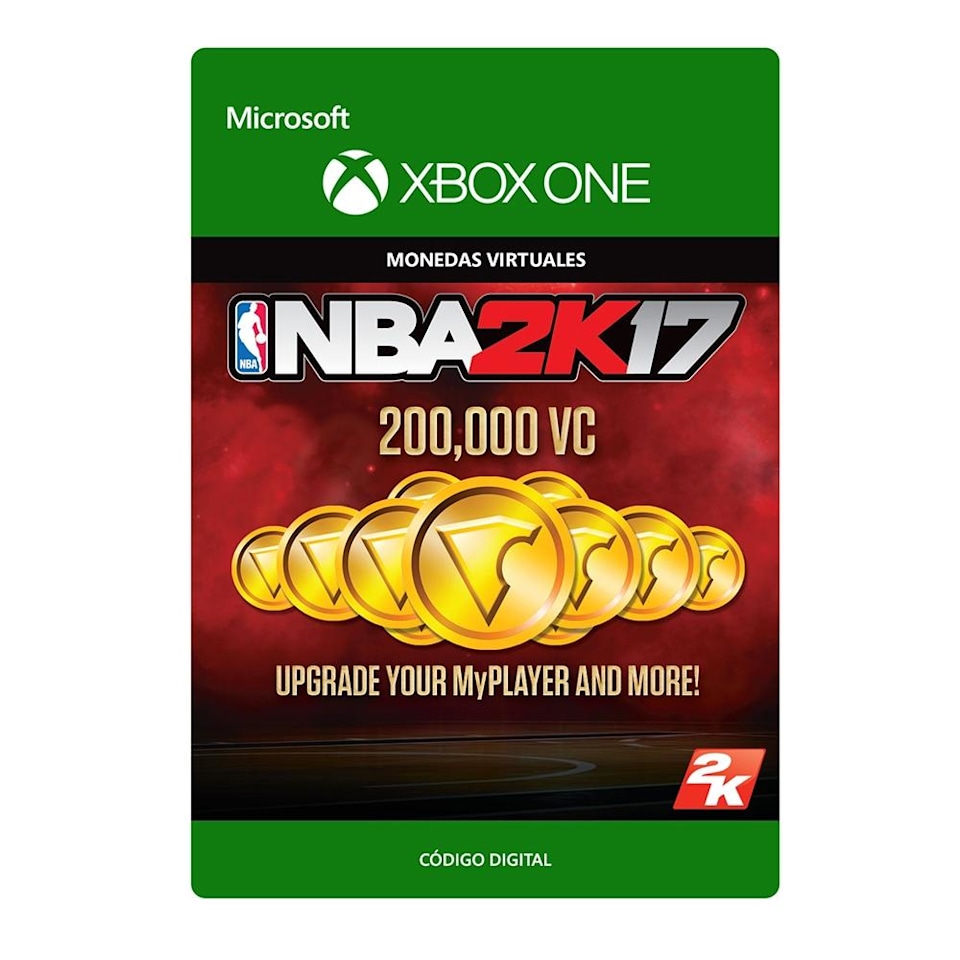 NBA 2K17 Xbox One 200,000 VC Digital