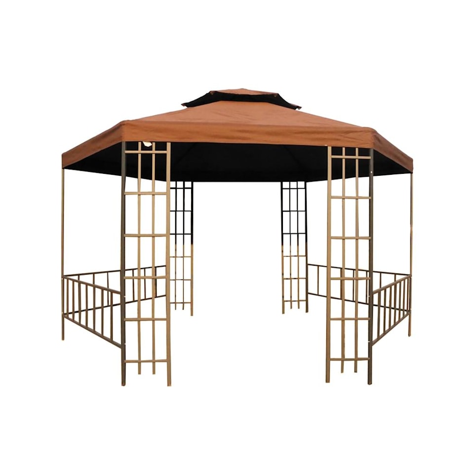 thumbnail image 3 of Gazebo HomeTrends Chocolate de 2 x 2 metros, 3 of 3