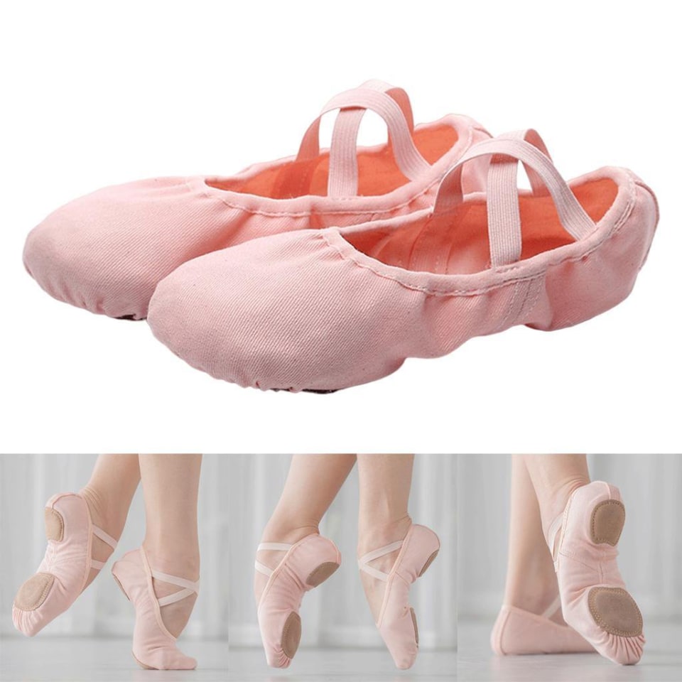 Zapatillas ballet para niñas, zapatillas de ballet, zapatillas de baile de yoga para niños , niño Salvador ballet pointe zapato de las mujeres niña | Bodega Aurrera en línea