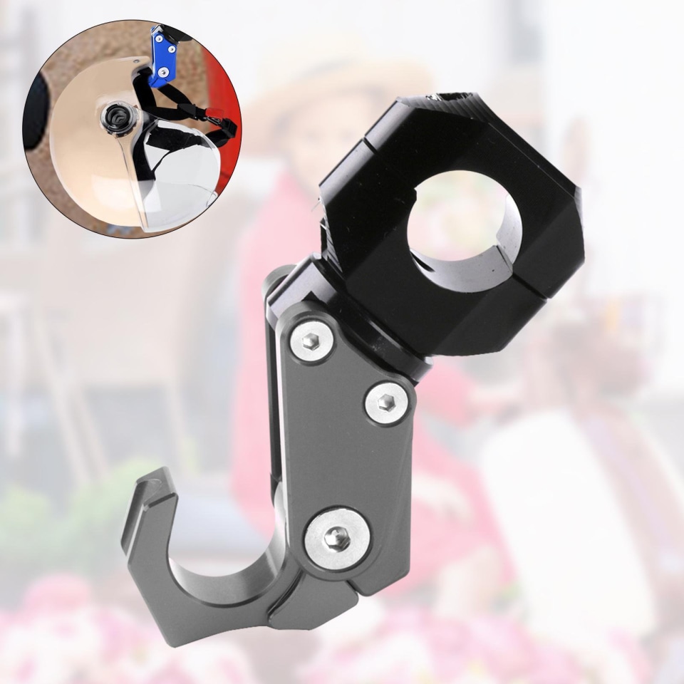 1pc Motorbike Hook Hook Soporte Casco Equipaje Montaje Montaje Colgador Gris 22mm Baoblaze Gancho para motocicleta | Bodega Aurrera en línea