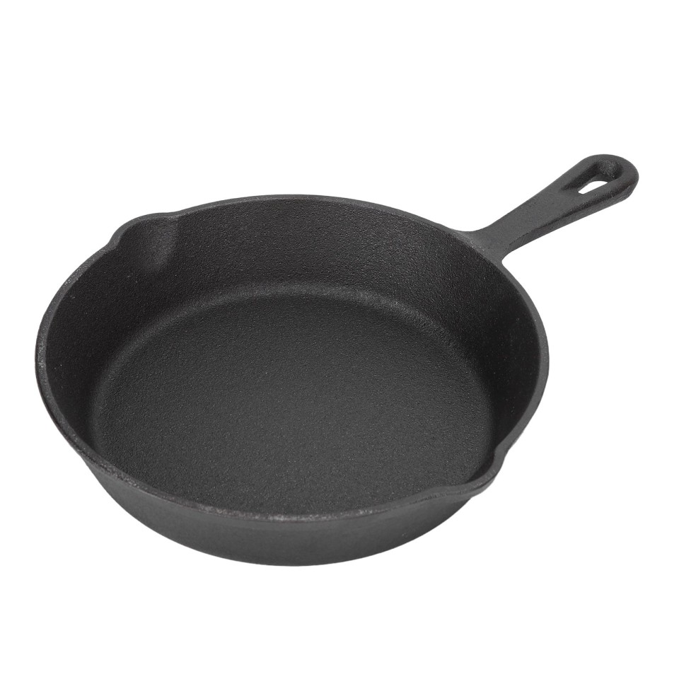 Aprovechar para donar Documento Sartén Apta Para Horno, Sartén De Hierro Fundido Resistente Y Duradera Apta Para  Horno Presazonada Para Servir Para Hornear Para Cocinar LHCER 26 cm/10,2  pulgadas | Walmart en línea