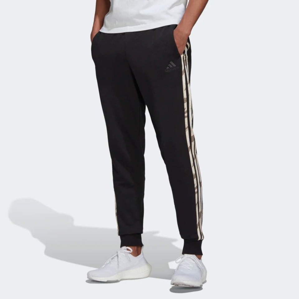 Pants Adidas Hombre HE1871 Negro L Adidas ESSENTIALS FRENCH TERRY CAMO  PRINT | Bodega Aurrera en línea