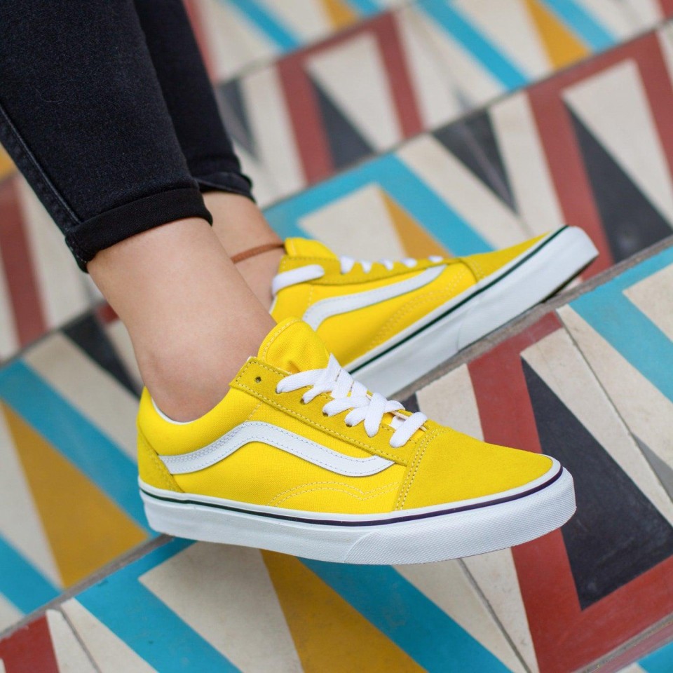 Tenis Vans Old Skool - 3WKTCA1 - Amarillo - Unisex amarillo 25 Vans Old Skool | Aurrera en línea