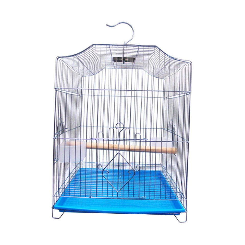 Jaula plegable para pájaros, jaula para loros, jaula colgante para casa de  mascotas, malla de color Yuyangstore jaula de pájaros | Bodega Aurrera en  línea