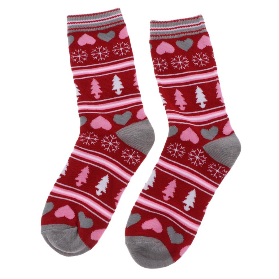 Calcetines navideños Calcetines lana para Medias de Calcetines de tenis de traba Yinane Calcetines de Navidad de algodón | Bodega en línea