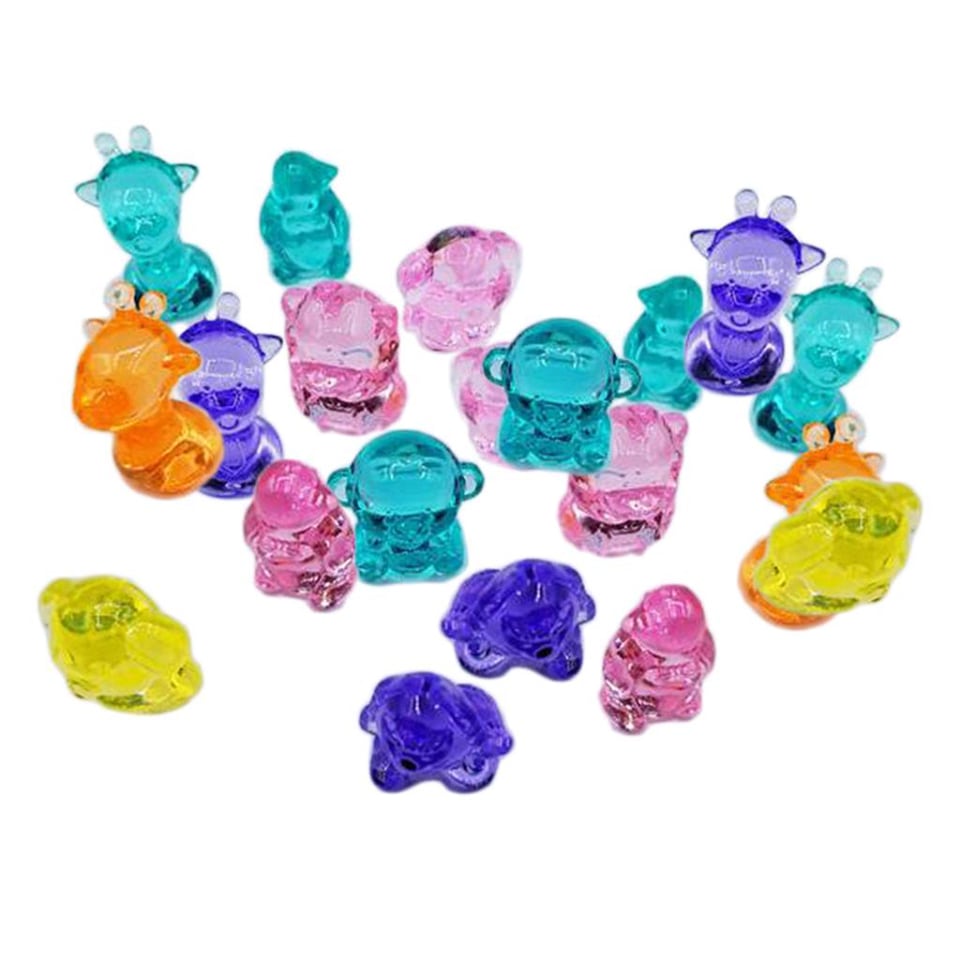 Caja Coloridοs, , , , , Anillos, Juguetes para Niños Yotijar Kids Crystal Beads Bodega Aurrera línea