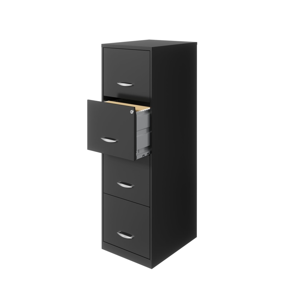 Archivero Vertical Hirsh Office Designs con 4 Gavetas Negro | Walmart en  línea