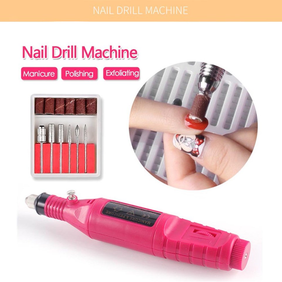 Kit de manicura con lámpara UV L-ED Máquina de perforación de uñas Abanopi  Lámpara de uñas | Walmart en línea