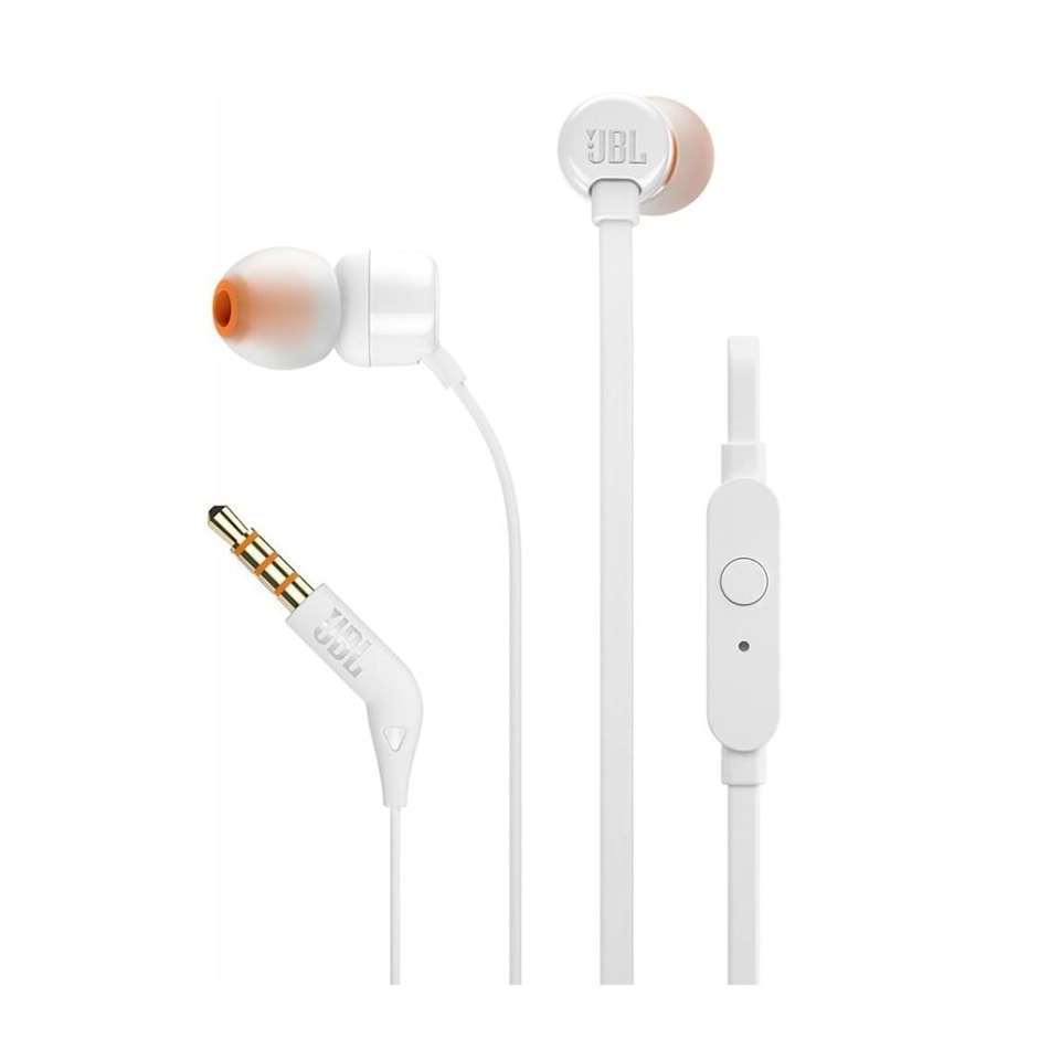 Audífonos In Ear JBL T110 Blancos