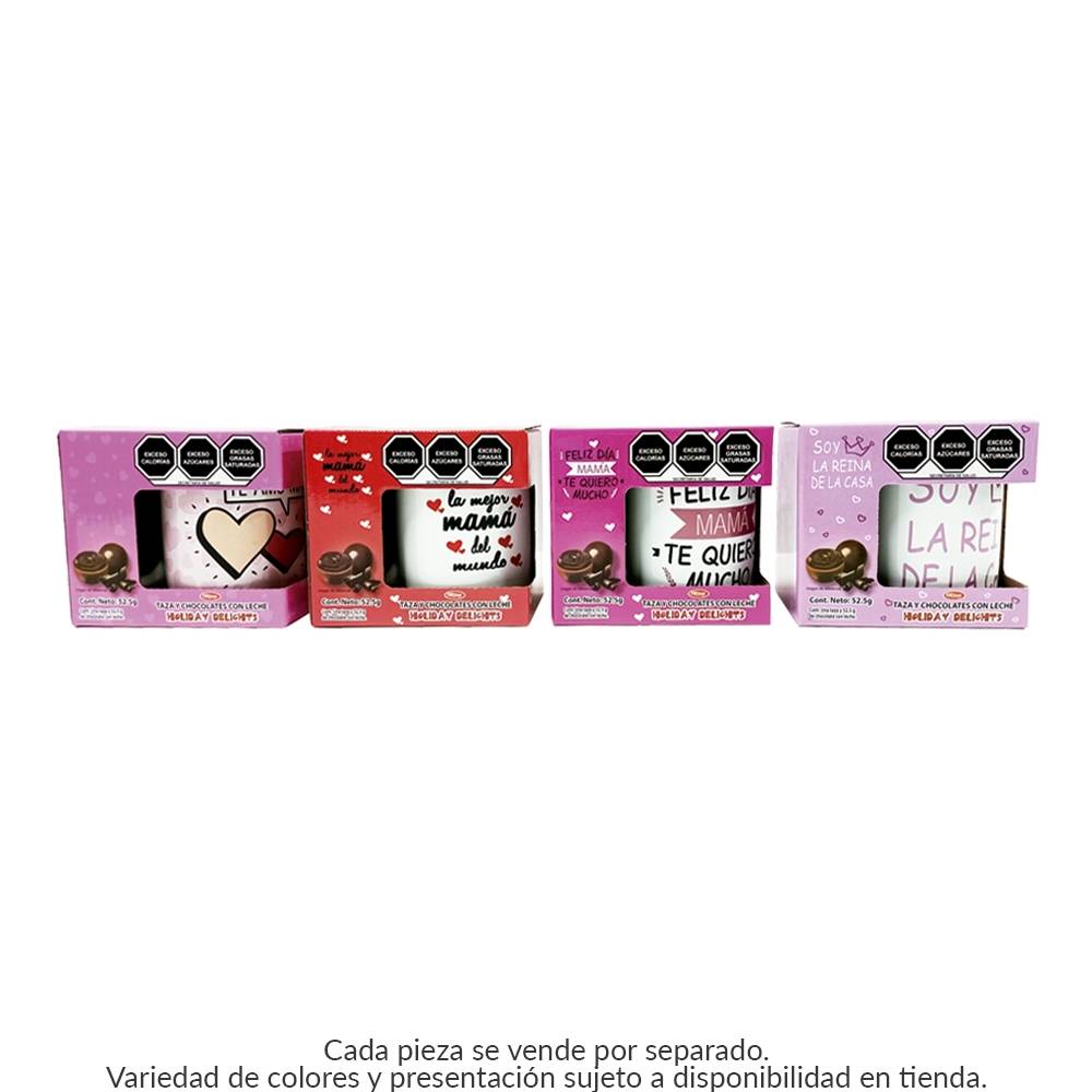 Taza Forttuna Foods día de las madres con chocolates 52.5 g Varios modelos 1pza