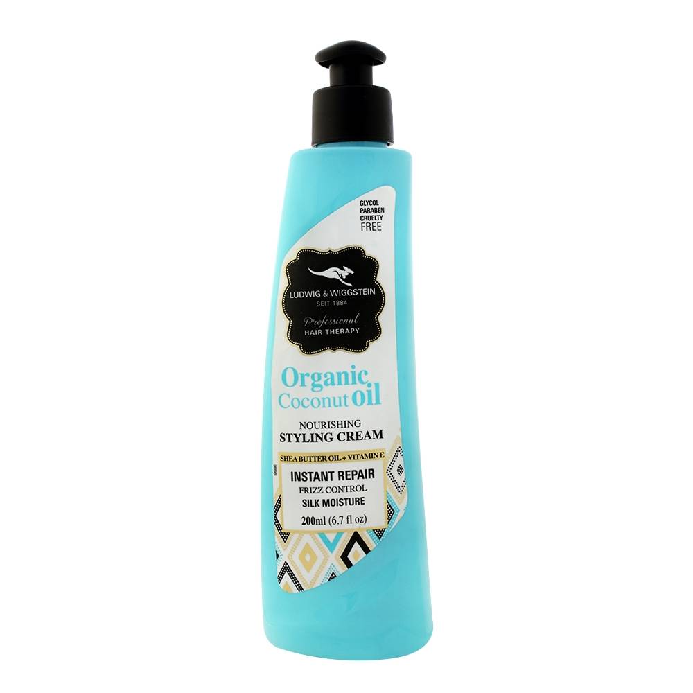 Crema para peinar Ludwig & Wiggstein organic coconut oil 200 ml