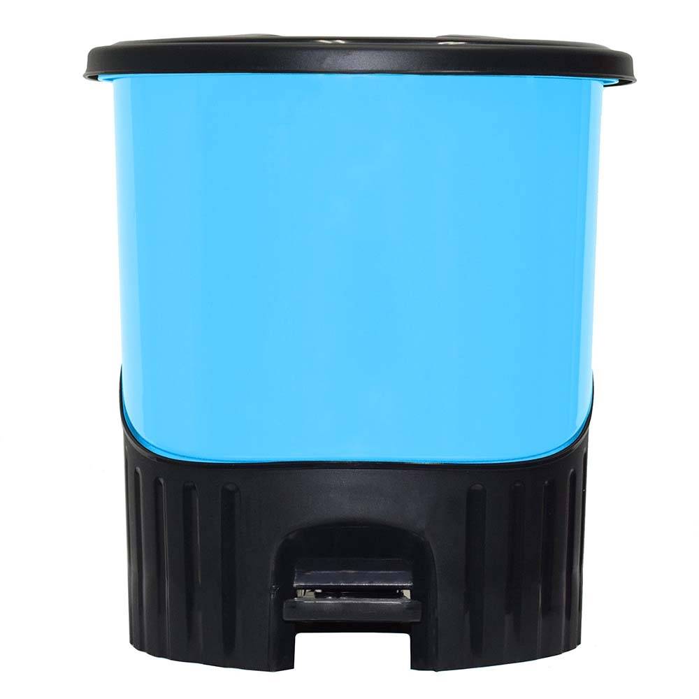 Bote de Basura Plastic Trends Azul con Pedal 14 L