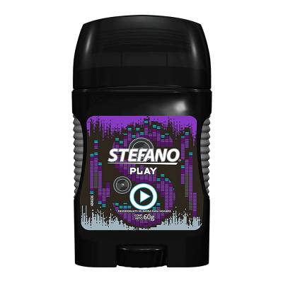 Desodorante Stefano play en barra para caballero 60 g