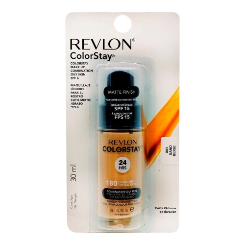 Base de maquillaje Revlon Colorstay líquido 180 sand beige 30 ml | Bodega Aurrera Despensa a tu Casa Base de maquillaje Revlon Colorstay líquido 180 sand beige 30 ml | Bodega Aurrera Despensa a tu Casa